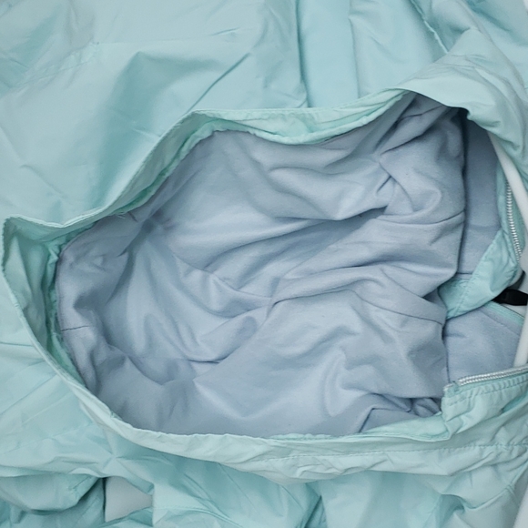 Columbia Light Aqua blue Wind Breaker Jacket. (2X) NEW - Picture 6 of 7